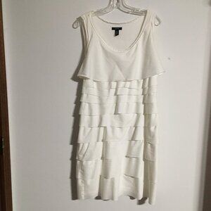 White Alfani Cocktail Dress Size 12
